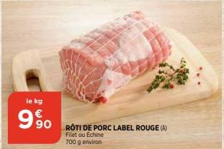 rôti de porc Label 5