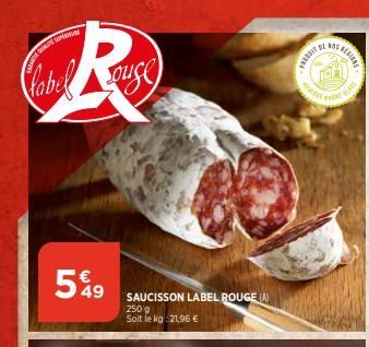 saucisson Label 5