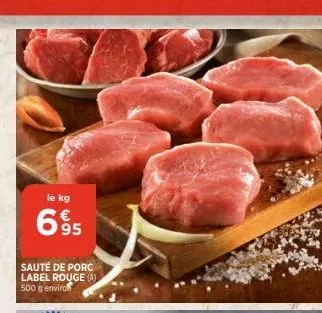 sauté de porc label 5