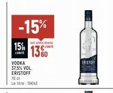 vodka Eristoff