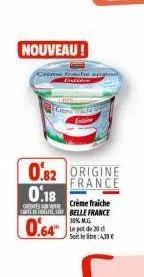 crème fraîche belle france