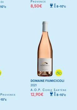 MICKE  Bio  DOMAINE FIUMICICOLI  2021  A.O.P. CORSE SARTENE 12,90€ 8-10°c 