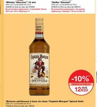 rhum Captain Morgan