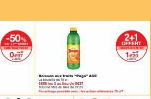 boisson aux fruits Pago