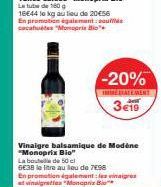 vinaigre balsamique 