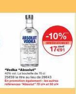 vodka Absolut