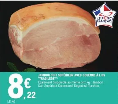 jambon cuit 