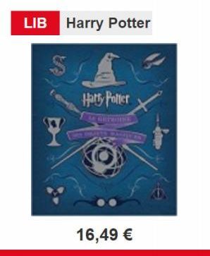 LIB Harry Potter  STAC  Harry Potter  Y  16,49 € 