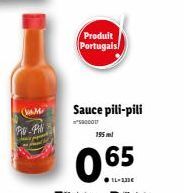 (M  Pi-Pil  Produit Portugais!  Sauce pili-pili  590001 