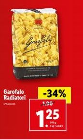 Garofalo Radiatori  Gonfale  -34%  1.00  125  ● 1kg-250€ 