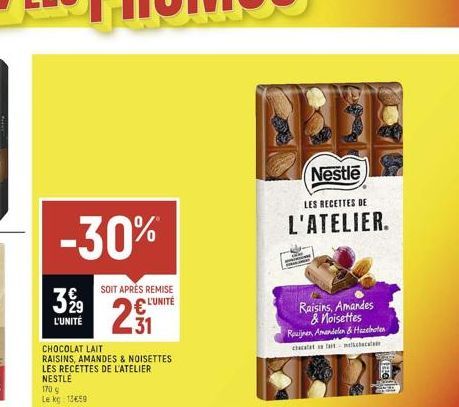 soldes Nestlé