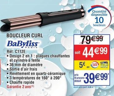 plaques Babyliss