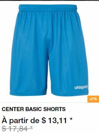 shorts Uhlsport