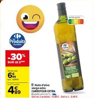 huile d'olive vierge Carrefour