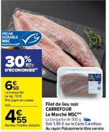 pêche Carrefour