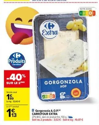 gorgonzola carrefour