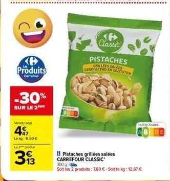 pistaches carrefour