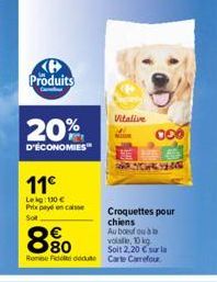 croquettes Carrefour