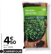 terreau universel Carrefour