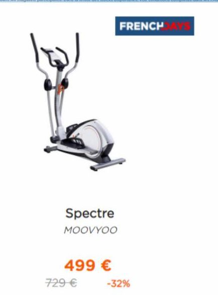 Spectre  MOOVYOO  499 €  729 €  FRENCH  -32% 