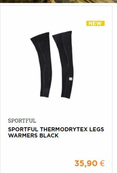 NEW  SPORTFUL  SPORTFUL THERMODRYTEX LEGS WARMERS BLACK  35,90 €  offre sur Ekosport