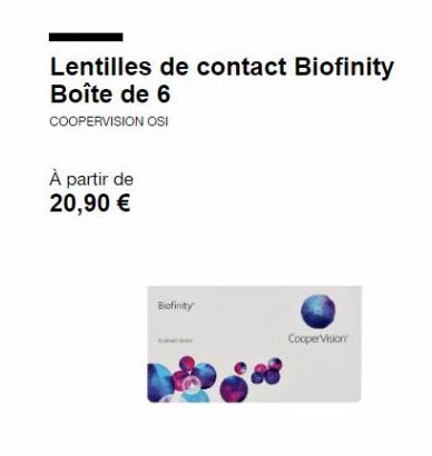 lentilles de contact 