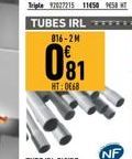 TUBES IRL 816-2M  081  HT:0668  NF 