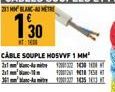 CABLE SOUPLE HOSVVF 1 MM² 21-2001332 1438 1438 1 420012978  211¹-1 36 1737 145.103 