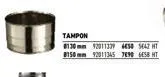 tampon  8130 mm 92011339 450 542 ht 8150 mm 92011345 7890 6058 ht 