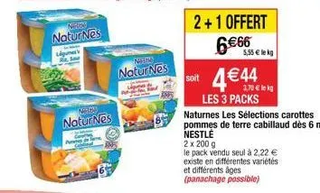 pommes de terre nestlé