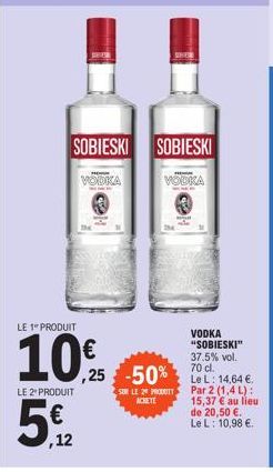 vodka Sobieski