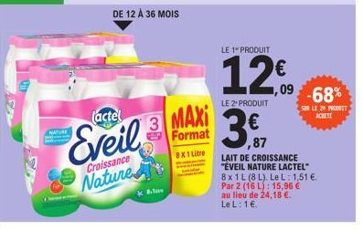 lait de croissance 3M