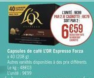 capsules de café 