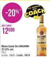 rhum Bacardi