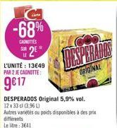 promos Desperados