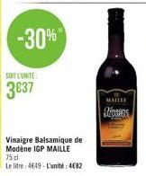 vinaigre balsamique Maille