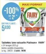 -100% 2e  soit par 2 l'unite:  5600  maxi format  fairy  kaman 