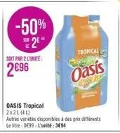 promos oasis