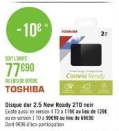 disque dur Toshiba