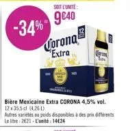 bière mexicaine corona