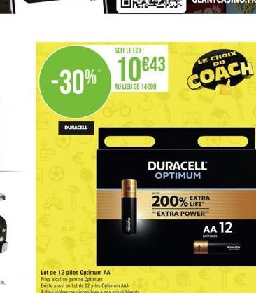 piles Duracell