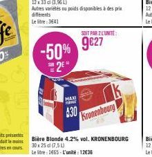 bière blonde Kronenbourg