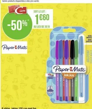 mate paper mate