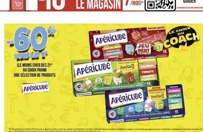 promos apéricube