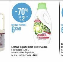 lessive liquide Ariel