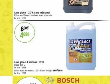 lave-glace bosch