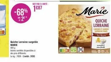 quiche lorraine marie