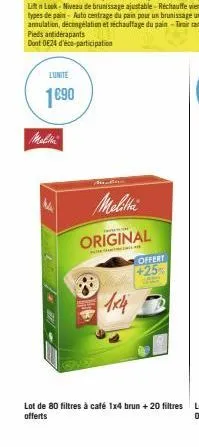 filtres à café melitta