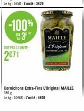 cornichons Maille