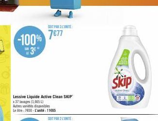 lessive liquide Skip